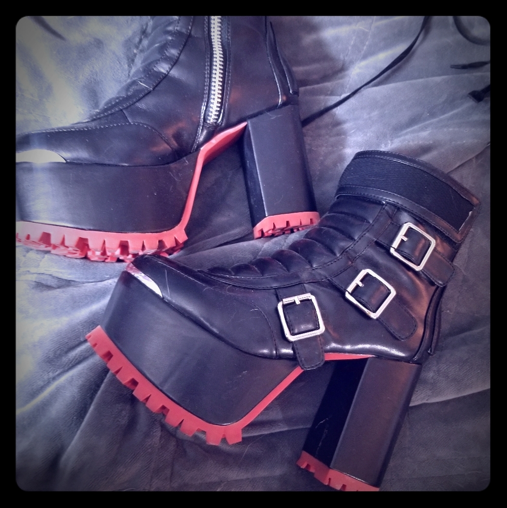 Current Mood REV'D UP 
MOTO BOOTIES